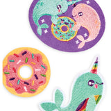 Patch Em Iron On Patches – Set of 3 – Nom Nom Narwhals