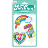 Patch Em Iron On Patches – Set of 3 – Creative Fuel
