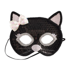 Mask Cat black-silver