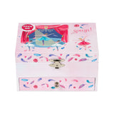 Jewellery box with music and make-up Swan Lake