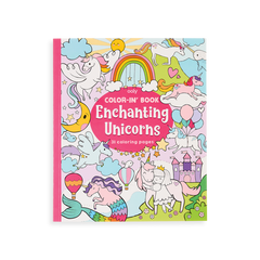 Enchanting unicorns coloring book