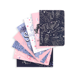 Celestial Stars Pocket Pal Journals - set of 8