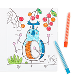 Busy bug buddies coloring book