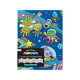 picturesque panorama coloring book - wacky alien universe