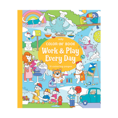 work and play every day coloring book
