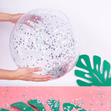 Glitter beach ball - HELIO FERRETTI