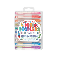 mini doodlers scented gel pens - set of 20