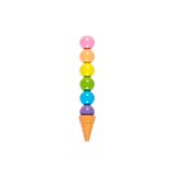 rainbow scoops vanilla scented stacking erasable crayons