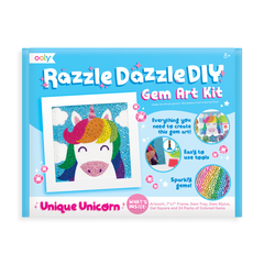 Razzle dazzle diy gem art kit - unique unicorns