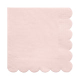 Pale pink napkins L