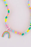 Boutique rainbow magic necklace