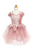 Holiday ballerina dress, dusty rose