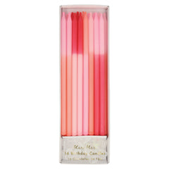 (215830) Pink color block candles
