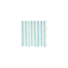 Blue stripe napkins S