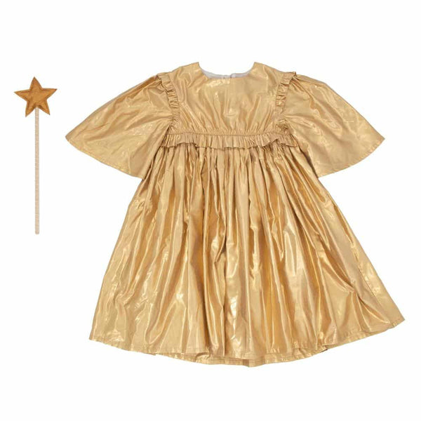 Gold Angel Dress 5-6 years