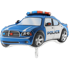 Balloon 31″ Police Blue Car