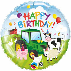 Balloon Happy Birthday animal farm