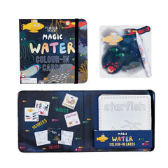 Magic Colour Changing Water Cards - Deep Sea