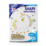 Foil balloon 48″ Glitter Pastel Unicorn – Grabo