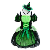 WITCH BUBBLE DRESS WITH HAT