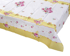 Talking Tables - Vintage Yellow Floral Paper Table Cover