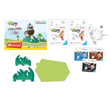 Zebra - Savanah Collection - Air Dry Modelling Clay Kit