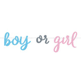 Guirlande Boy or Girl 213 cm