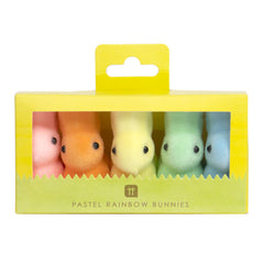 Truly Bunny Pastel Table Decorations - 5 Pack
