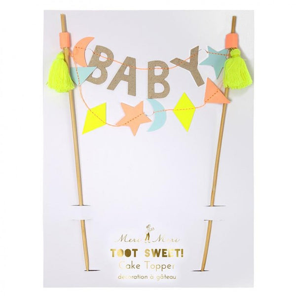 Baby Cake Topper - Toot Sweet