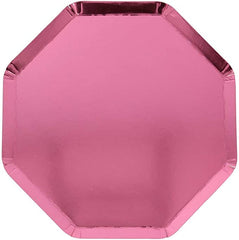 Metallic pink Side Plates