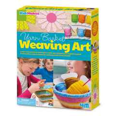 (4757) Yarn Basket Weaving Art
