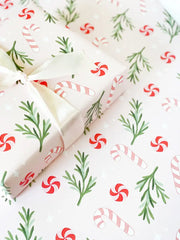 Sweet Pink Christmas Gift Wrap | Wrapping Paper ROLL