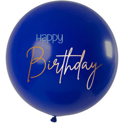 Balloon Elegant True Blue XL - 80cm