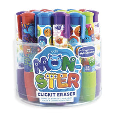 1x Click It Eraser – Monsters