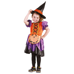 Child costume Pumpkin witch