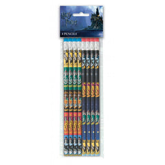 8 Crayons à papier avec gomme Harry Potter