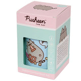 PUSHEEN THE CAT FOODIE REUSABLE STAINLESS HOT & COLD THERMAL INSULATED LUNCH POT / SNACK POT 500ML