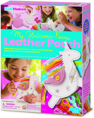 My Unicorn Faux Leather Pouch - Multicolors