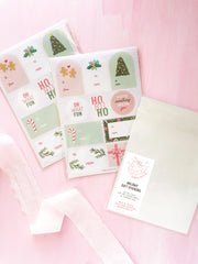 Oh So Jolly Gift Stickers | Holiday Sticker Sheet