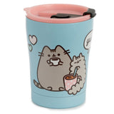 PUSHEEN FOODIE CAT REUSABLE STAINLESS HOT & COLD THERMAL INSULATED FOOD & DRINK CUP 300ML