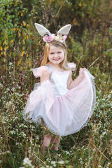 Woodland Bunny Dress & Headband 5 - 6 years