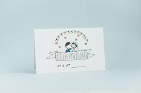Congrats Mr and Mrs Greeting Card