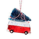 Camper Van With Tree Shaped Bauble
