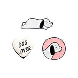 BARNEY THE DOG PIN FASHION ACCESSORIES - SET OF 3