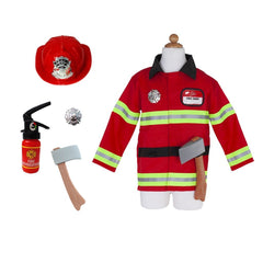Firefighter Costume with Accesories 5-6 years