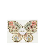 Floral Butterfly Napkins