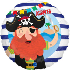Funny Pirate FOIL BALLOON