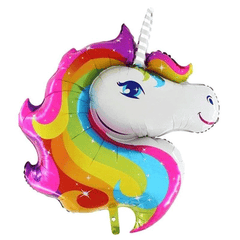Unicorn Rainbow Head - Foil Balloon 41″