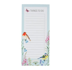 Garden birds notepad - Things to do