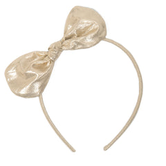 Golden Bow Headband